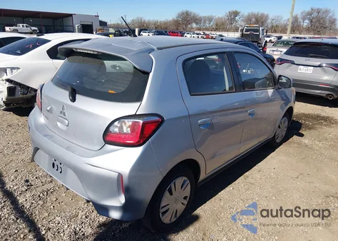2024 Mitsubishi Mirage Es/Le из США, поврежденный, VIN ML32AUHJ3RH032209